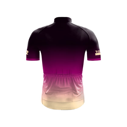 Amethyst Fade Men's Short Sleeve Cycling Kit
