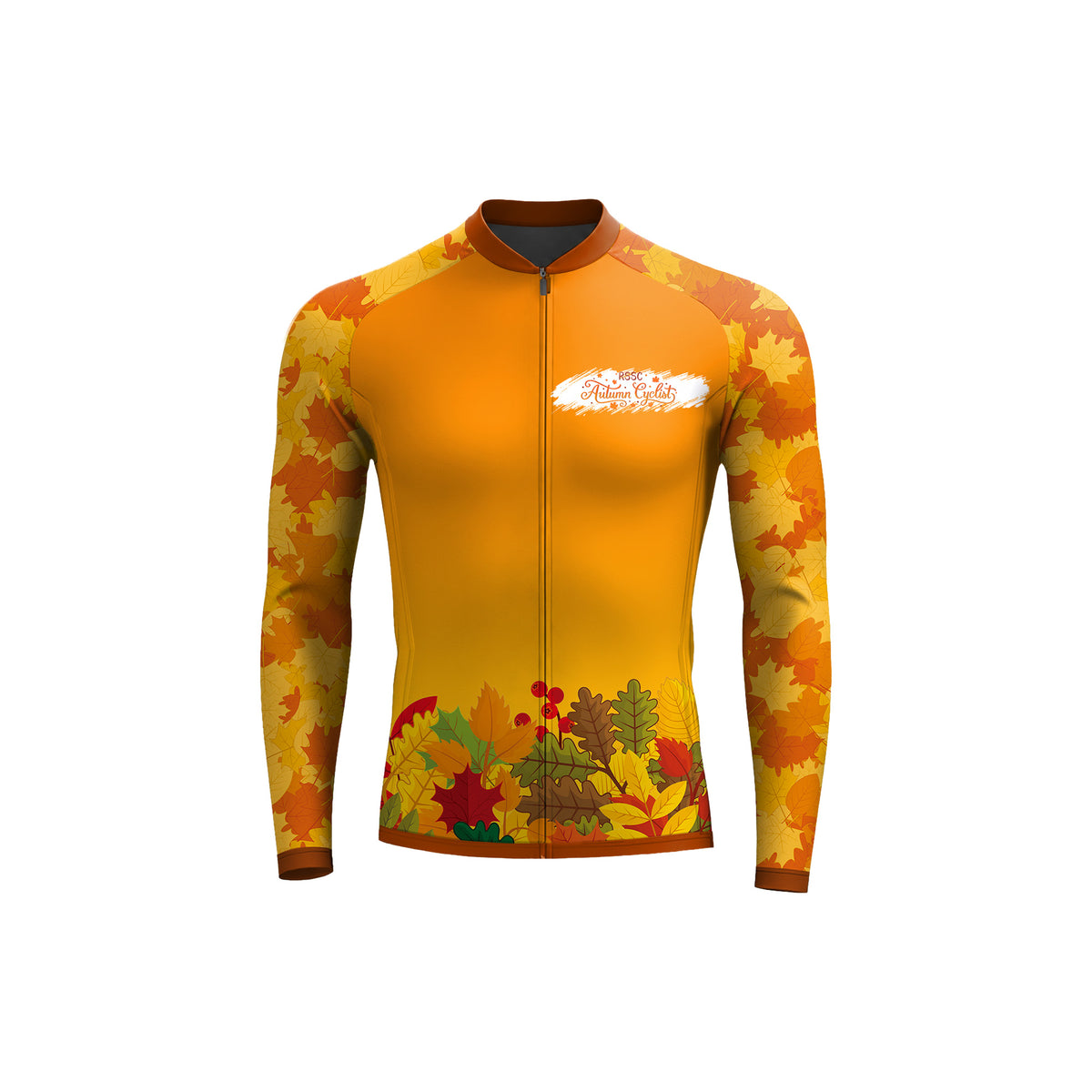 Autumn Colors Fall Foliage Men's Long Sleeve Cycling Kit