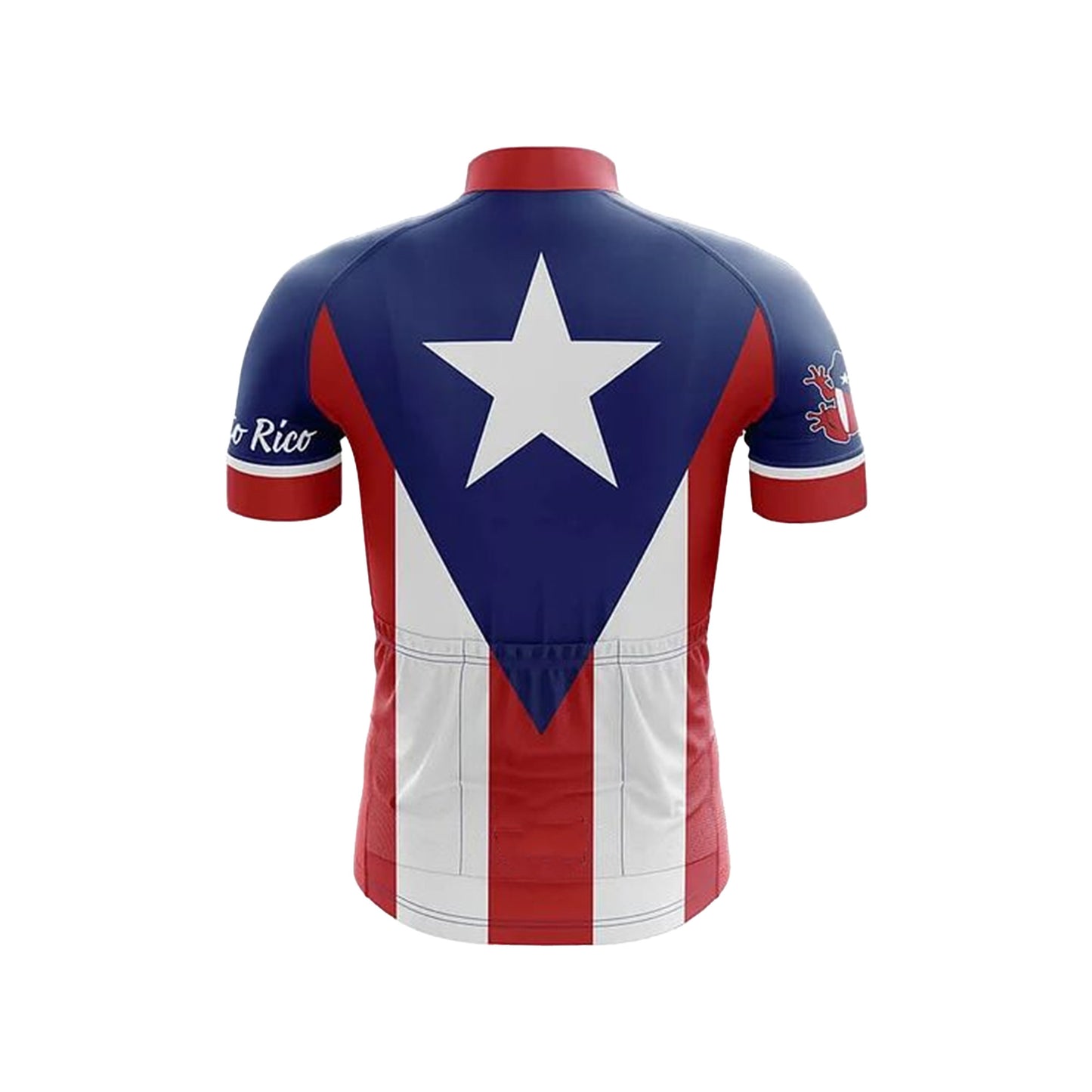 Tenue de cyclisme pour hommes de Porto Rico
