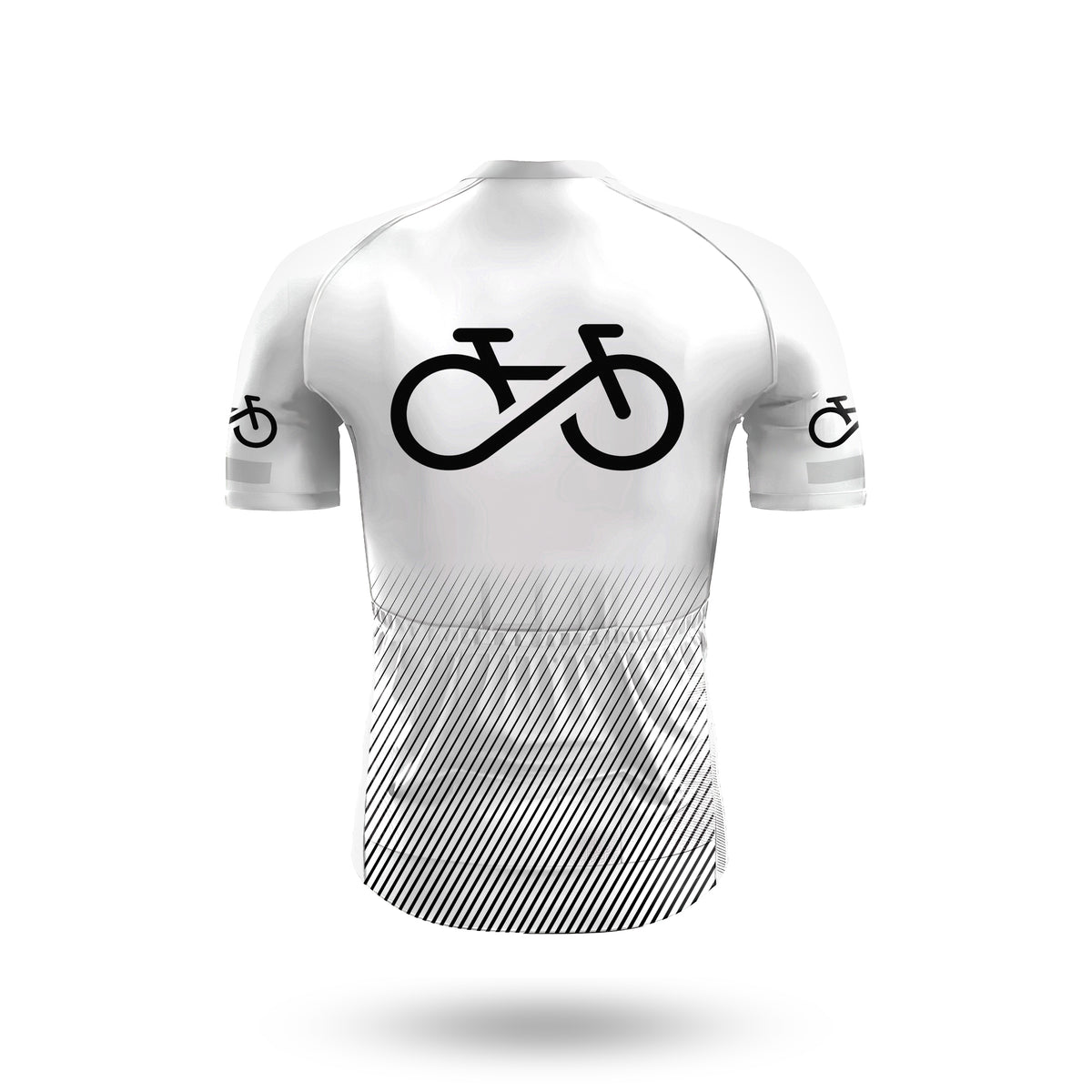 Ensemble de cyclisme « Le vélo pour toujours » pour homme à manches courtes