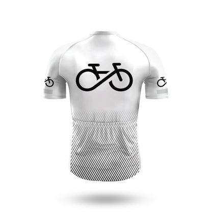 Ensemble de cyclisme « Le vélo pour toujours » pour homme à manches courtes