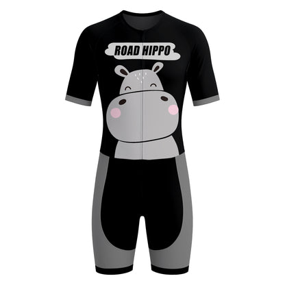 Road Hippo Men's Short Sleeve Triathlon Suit