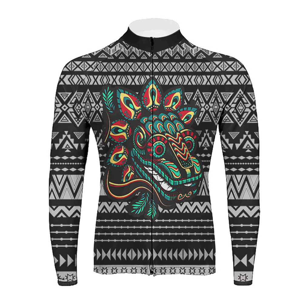 Bike And Smile Langarm-Fahrradset für Herren