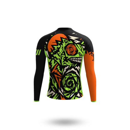 Tenue de cyclisme à manches longues Bone Grab pour homme