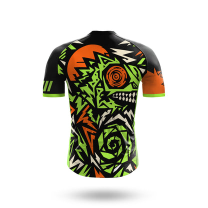Golden Airds Herren-Radtrikot mit kurzen Ärmeln