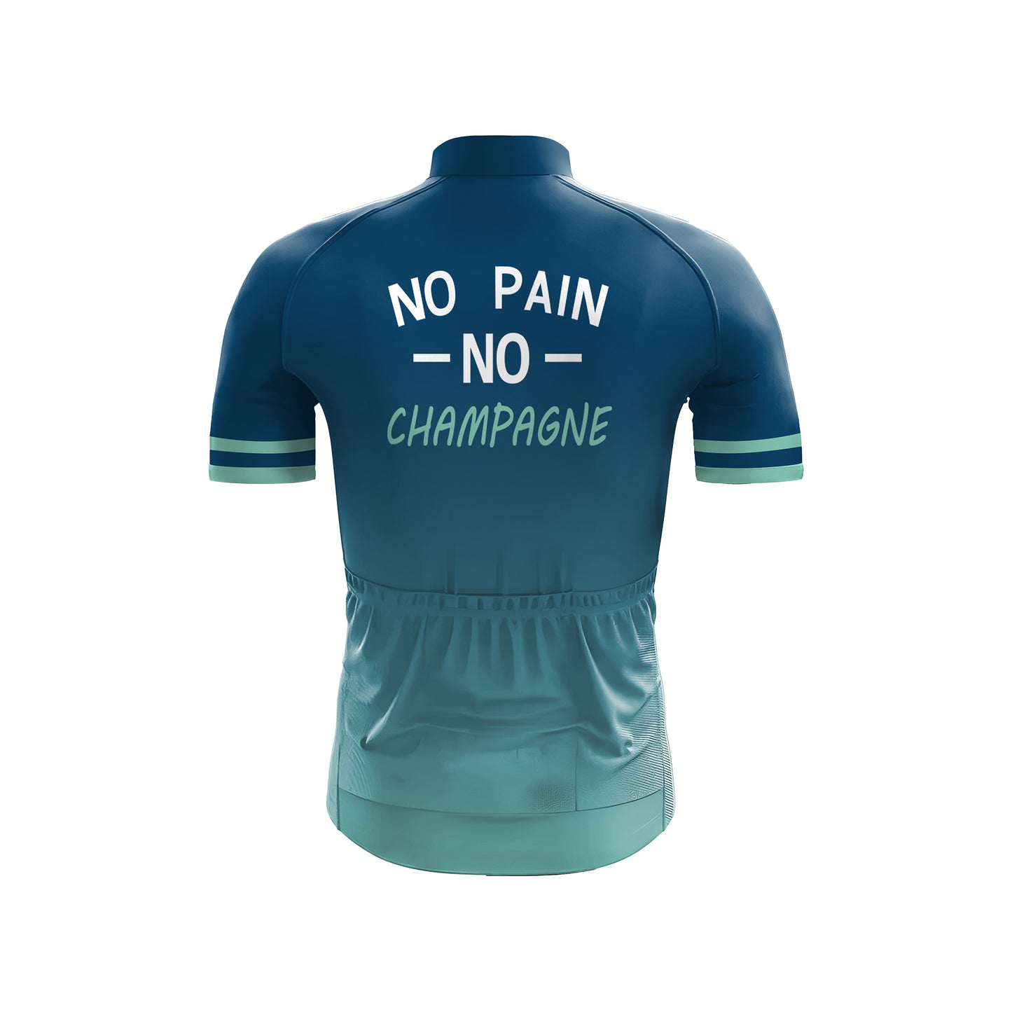 No Pain No Champagne Men's Short Sleeve Cycling Kit