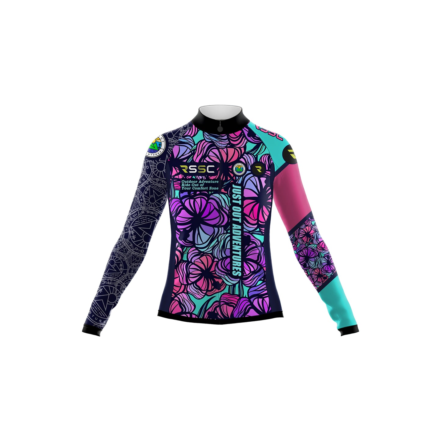 JUST OUT ADVENTURES Women's Long Sleeve Cycling Kit