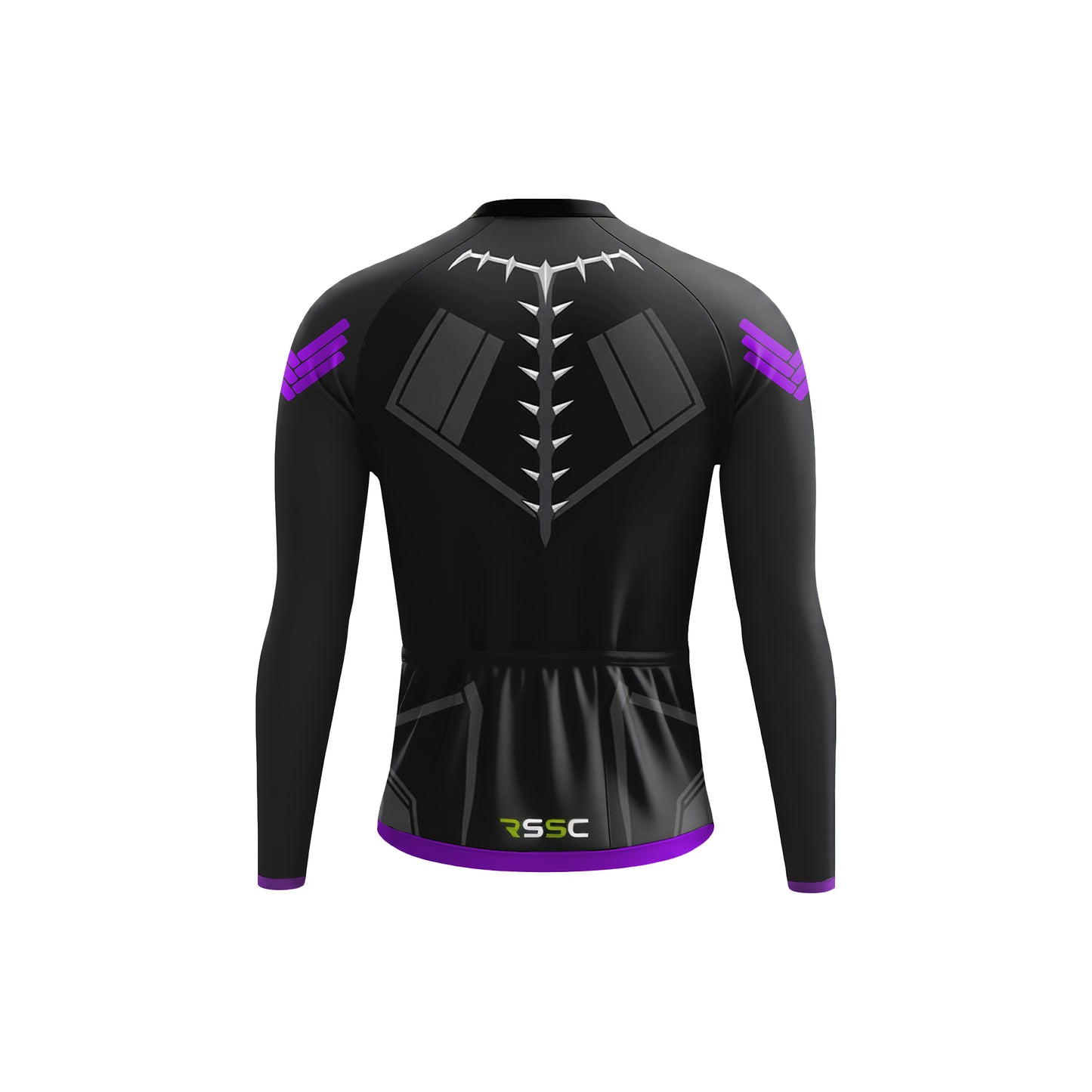 Vibranium Battle Suit Men's Long Sleeve Cycling Kit