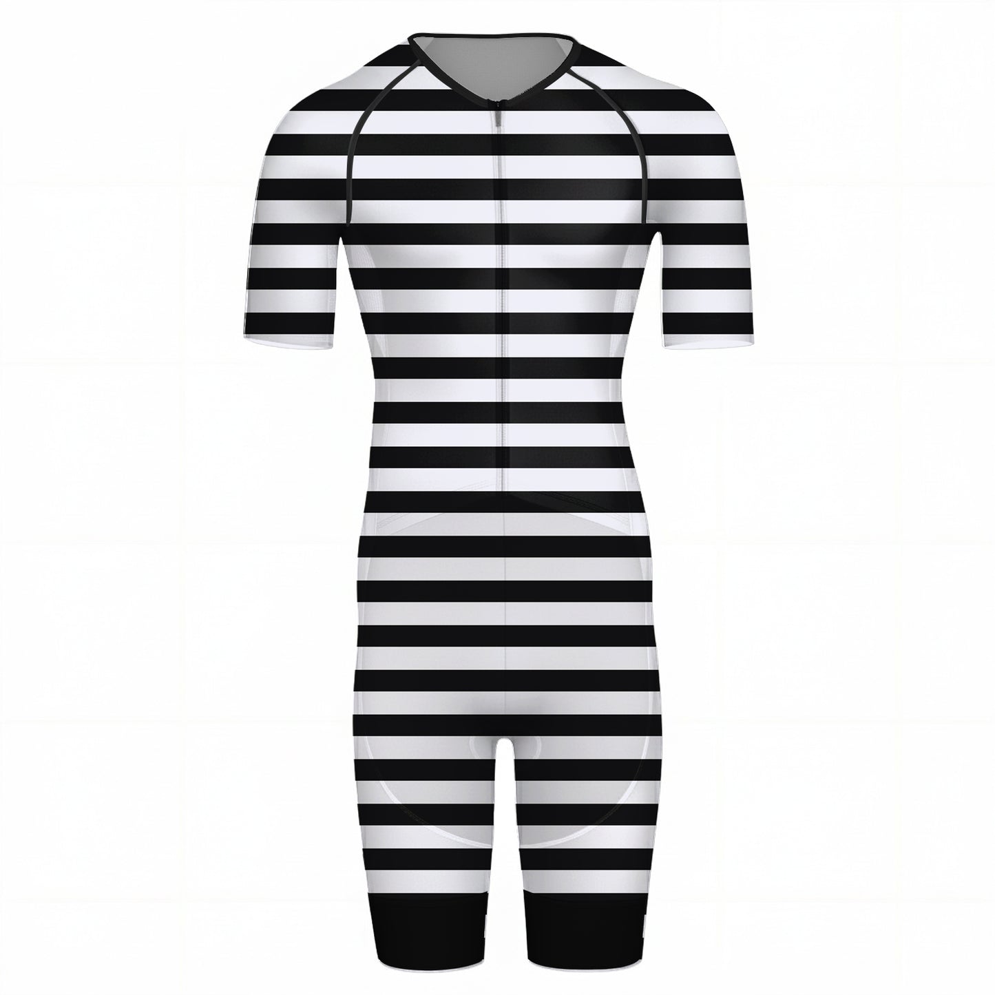 The Victorian Stripe Men's Triathlon Suit