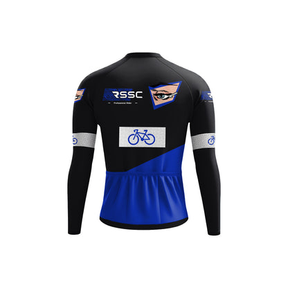 Blue Tear Men's Long Sleeve Cycling Kit