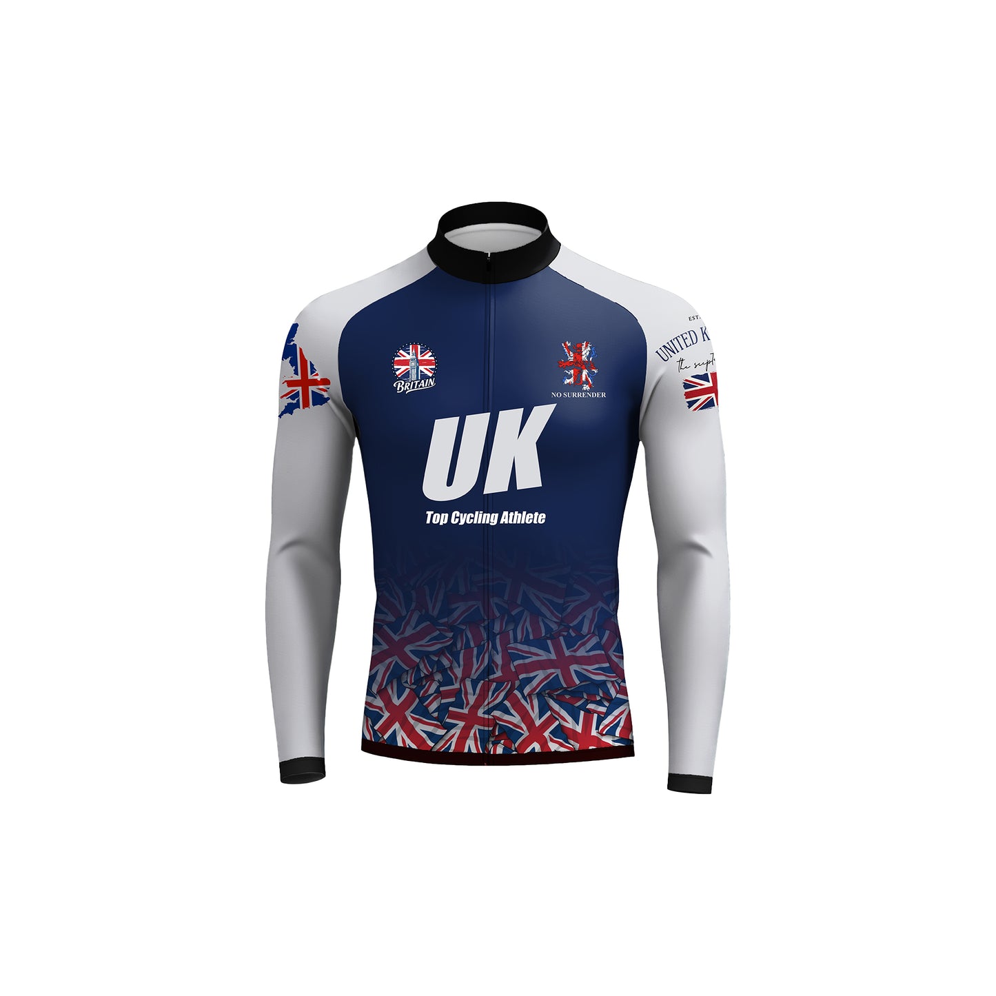 British cyclist  Men's Long Sleeve Cycling Kit