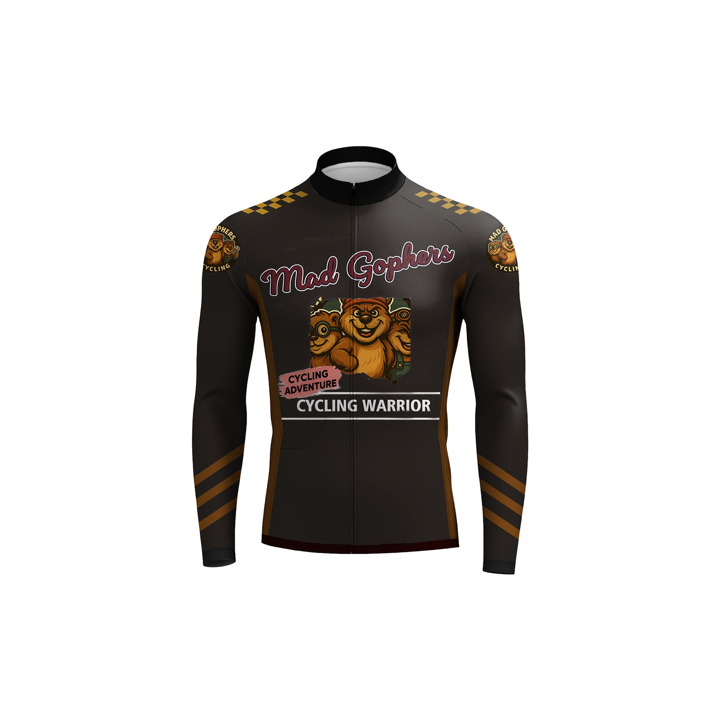 Mad Gophers  Men's Long Sleeve Cycling Kit