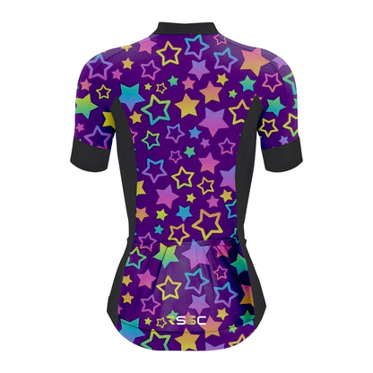 Shining Stars Women's Short Sleeve Cycling Kit
