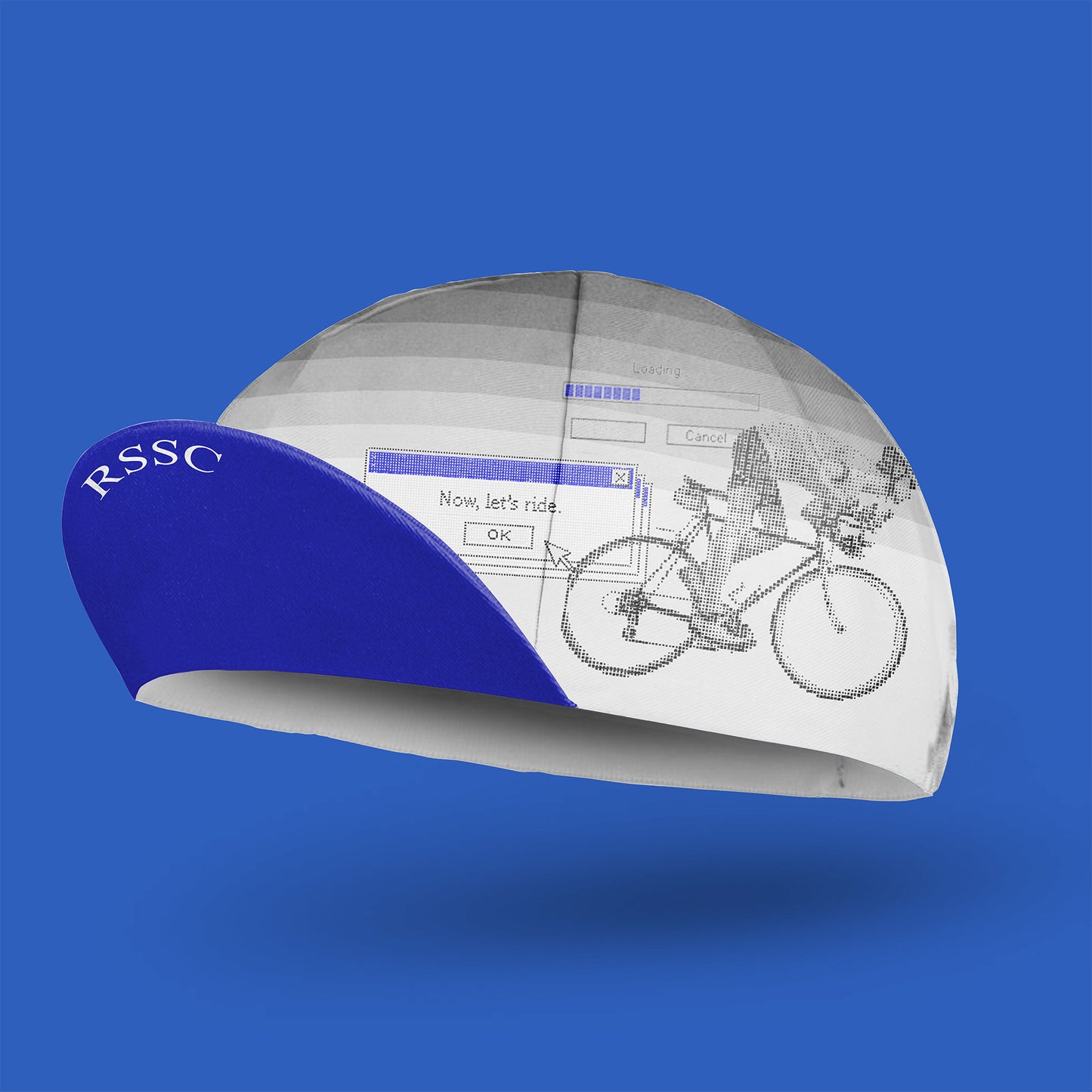 Retro Tech Vibes Cycling Cap