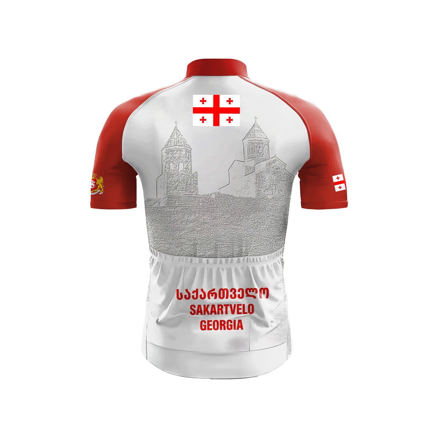 Sakartvelo Spirit Men's Short Sleeve Cycling Kit