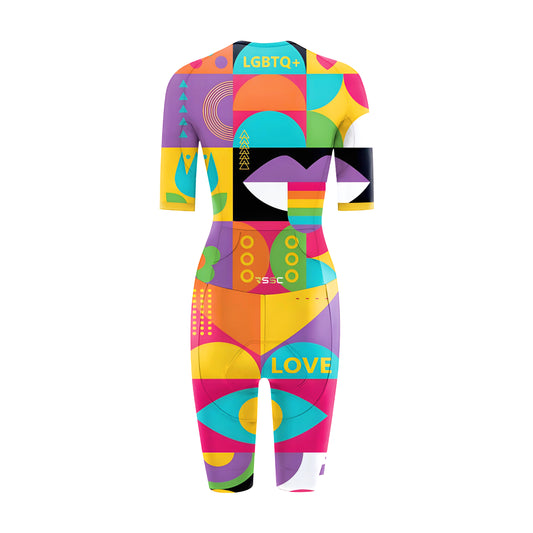 Rainbow Women's Triathlon Suit