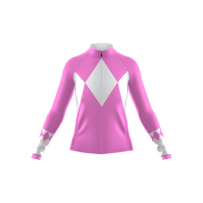 Cycling Rangers Pink Women's Long Sleeve Cycling Kit