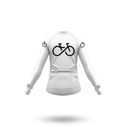 Conjunto de ciclismo de manga larga Bike Forever para mujer