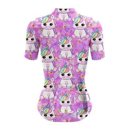 Mini Unicorn Women's Short Sleeve Cycling Kit