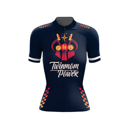 TWINMOM POWER Women's Short Sleeve Cycling Kit