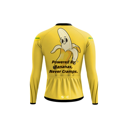 Super big banana Men's Long Sleeve Cycling Kit