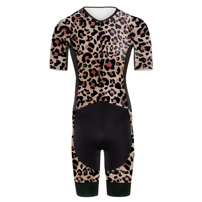 Leopard Men's Triathlon Suit