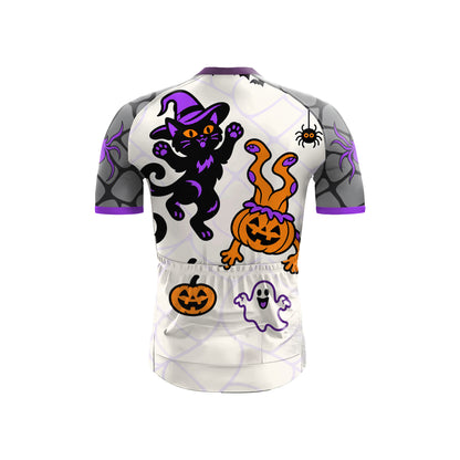 Tenue de cyclisme pour homme à manches courtes « Belgium White »