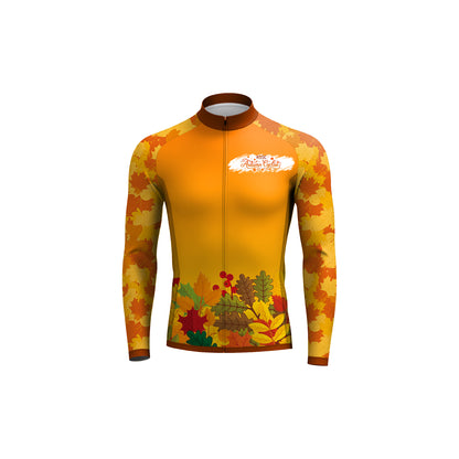 Autumn Colors Fall Foliage Men's Long Sleeve Cycling Kit