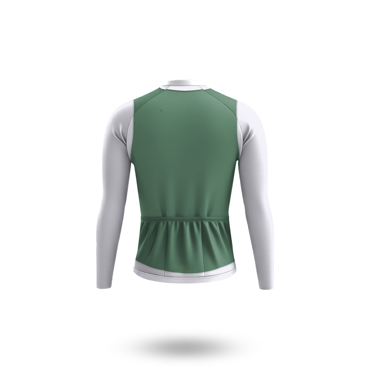 Conjunto ciclista de manga larga para hombre Matón elegante verde