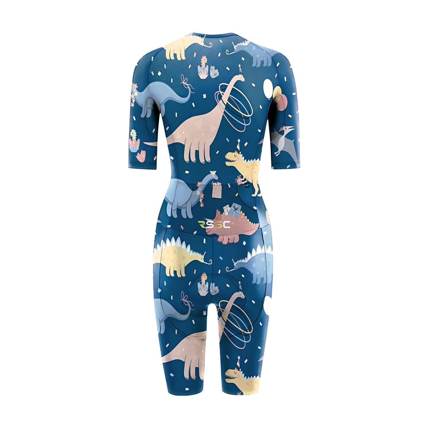 Dinosaur Pattern Women's Triathlon Suit