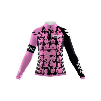 Bike And Smile Langarm-Fahrradset für Herren