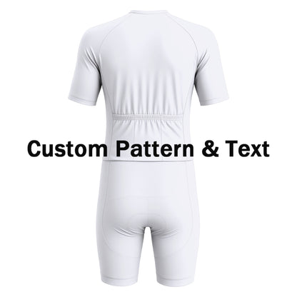 Custom Men's Short Sleeve Triathlon Suit