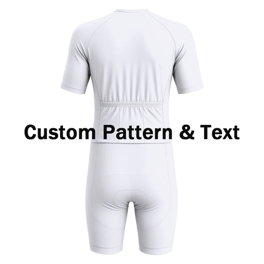 Custom Men's Short Sleeve Short Triathlon Suit