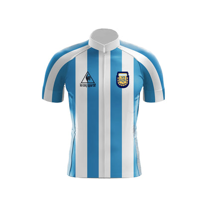 1986 ARGENTINA HOME JERSEY Men's Cycling Kit