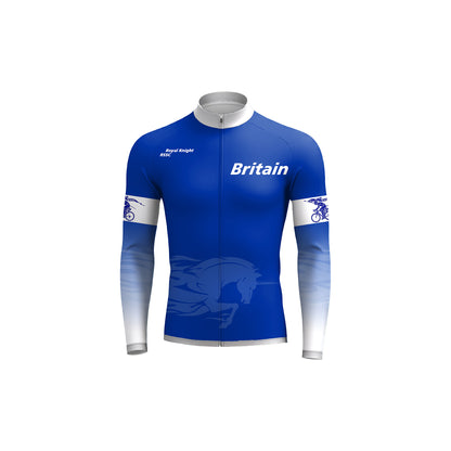 British Royal Knight Men's Long Sleeve Cycling Kit