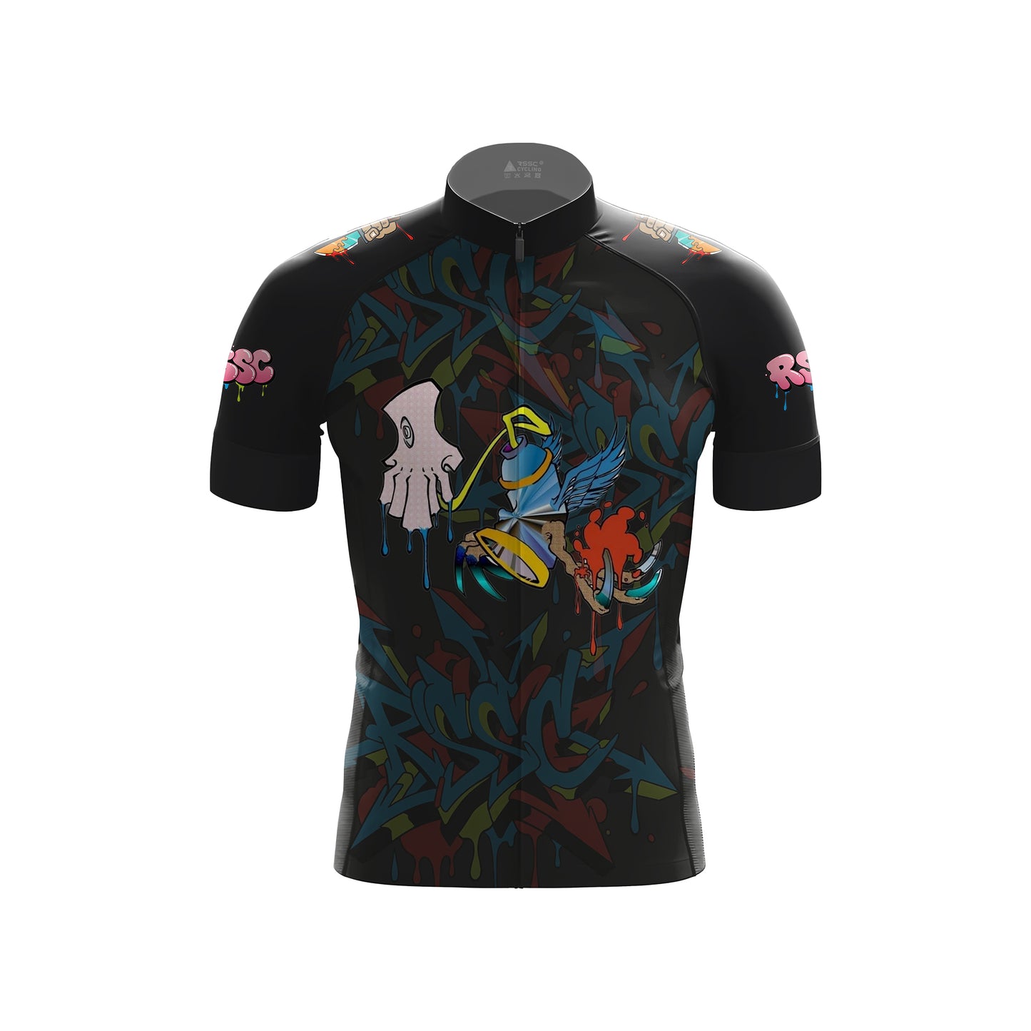 RSS Urban Graffiti Edge Men's Short Sleeve Cycling Kit