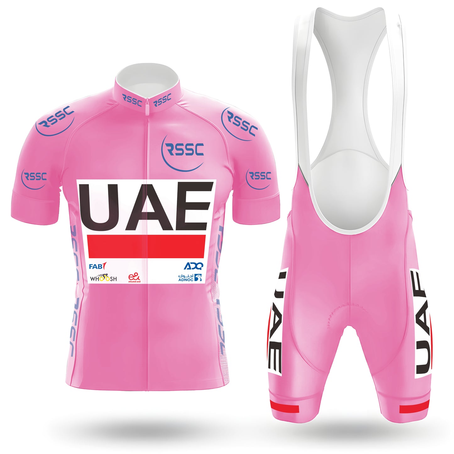 2025 Pink UAE Men's Cycling Kit