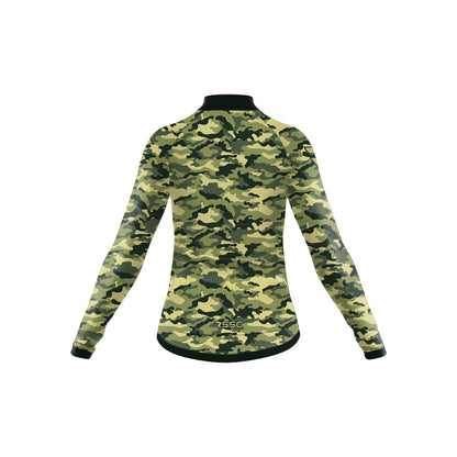 Olive Terrain Women's Long Sleeve Cycling Kit
