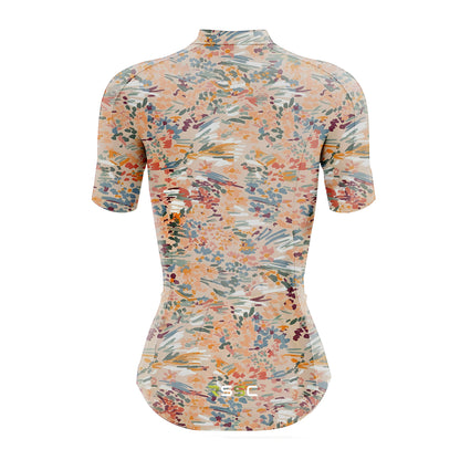 Blooming Flowers Women's Short Sleeve Cycling Kit