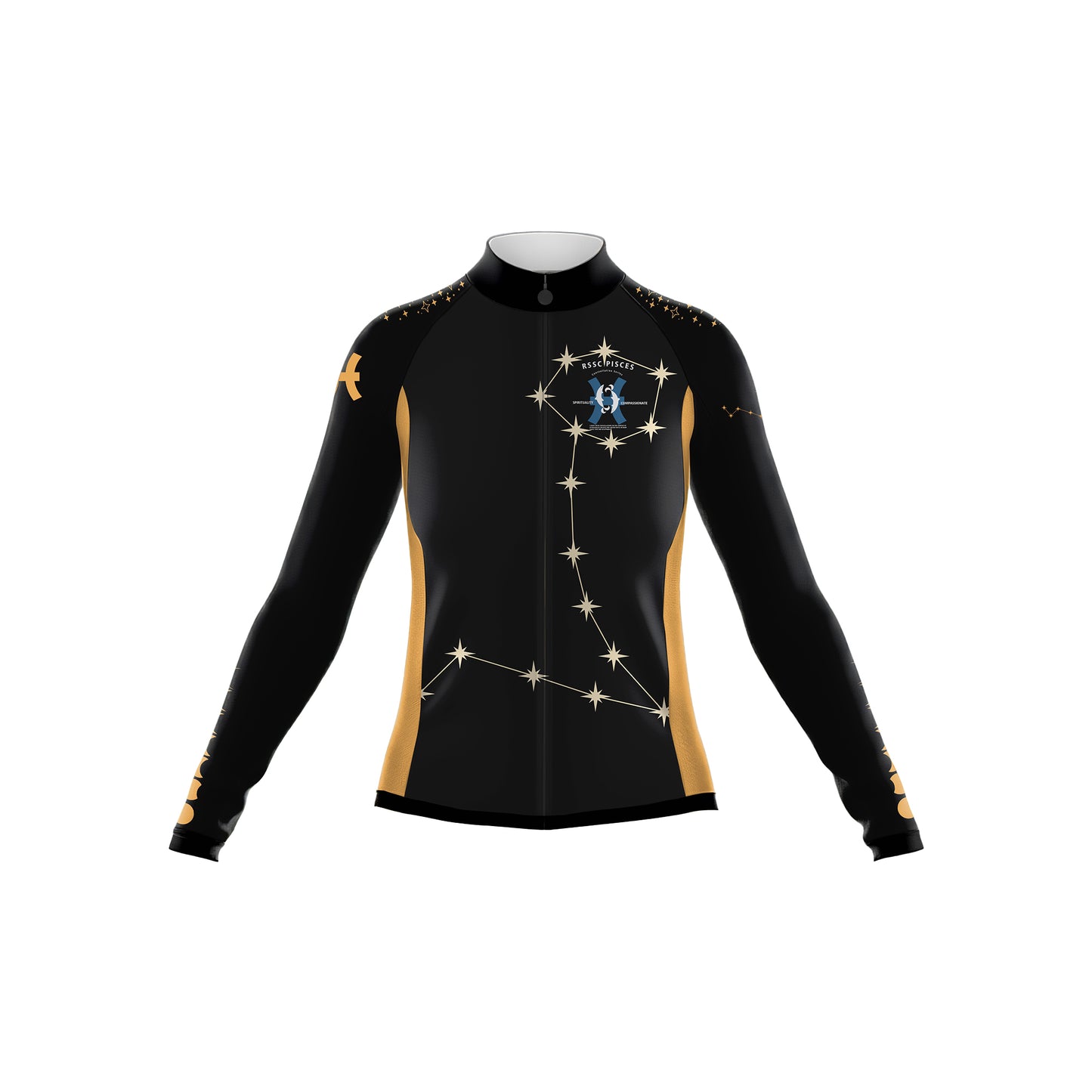 Bike And Smile Langarm-Fahrradset für Herren