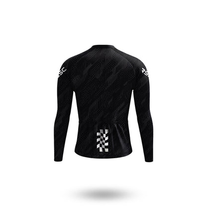 Carbon Trace Men's Long Sleeve Cycling Kit