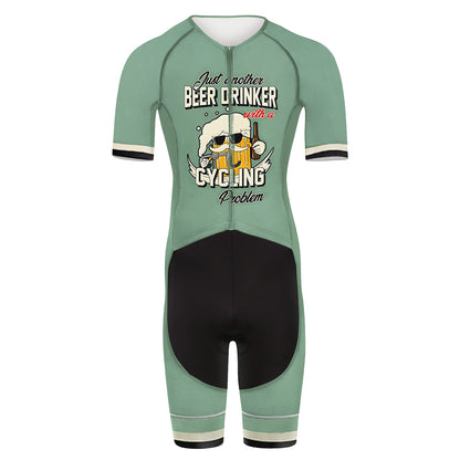 A Beer Drinker Men's Triathlon Suit