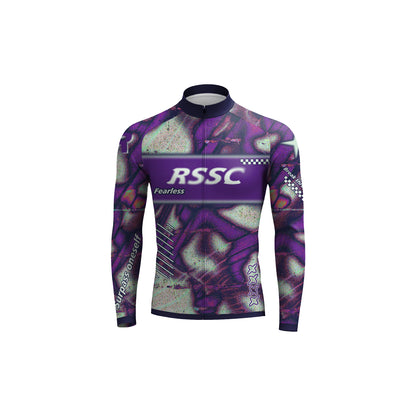 RSSC Fearless Violet Men's Long Sleeve Cycling Kit