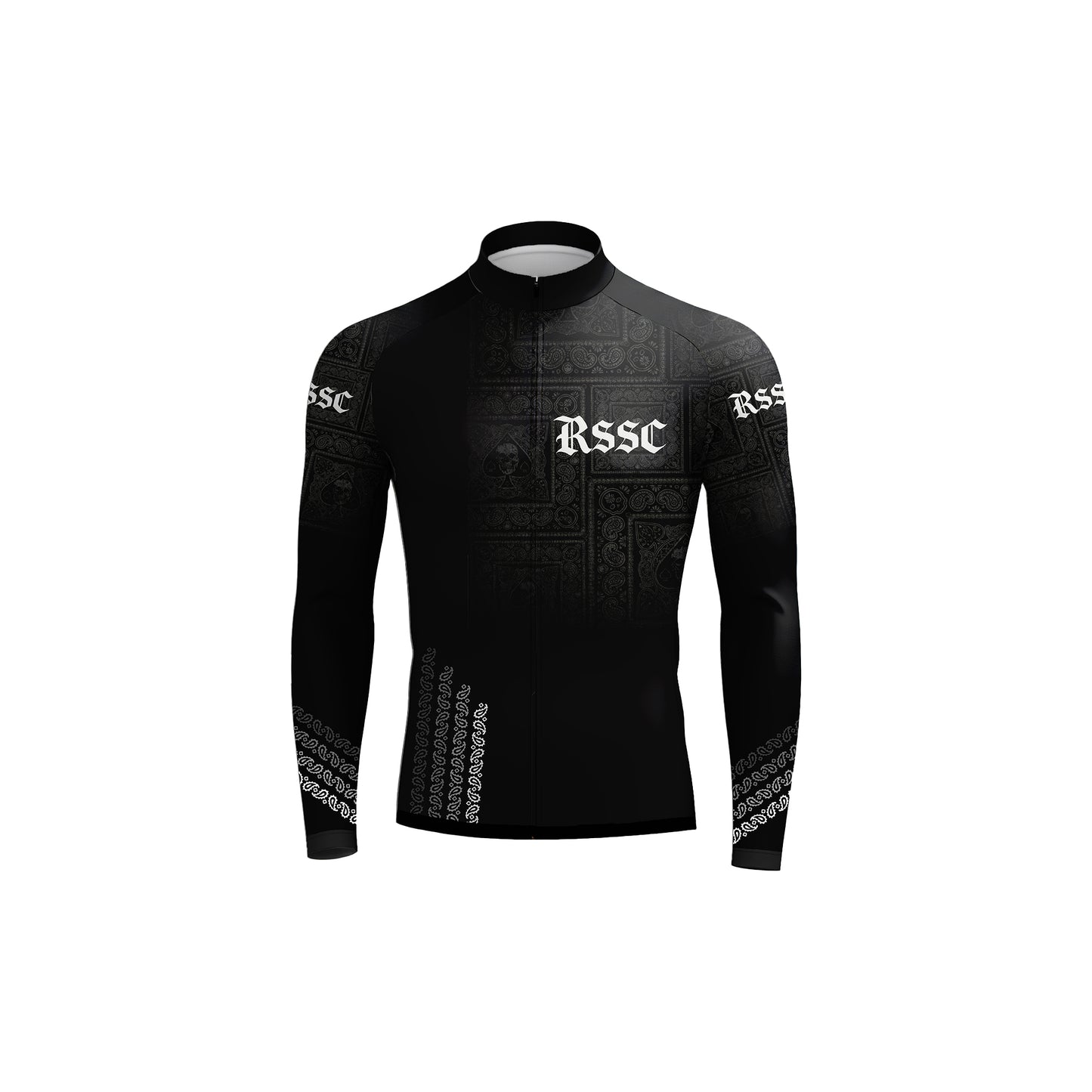 Paisley  Men's Long Sleeve Cycling Kit