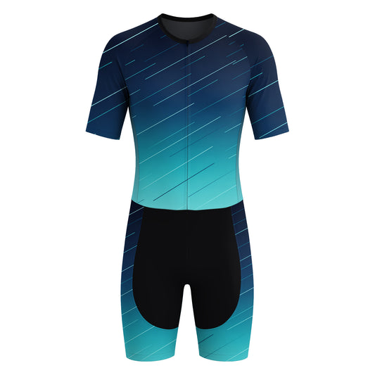 Gradient Men's Short Sleeve Triathlon Suit