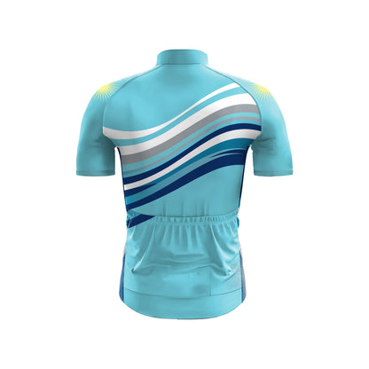 Azure Drift Men's Short Sleeve Cycling Kit