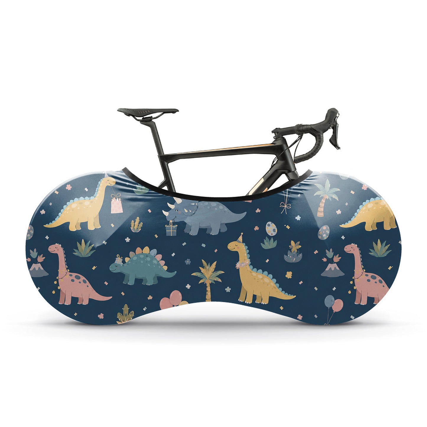 Dinosaur Pattern Bicycle Wheels Cover