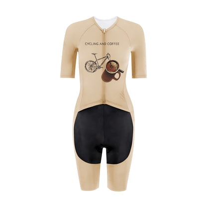 Cycling And Coffee Women's Triathlon Suit