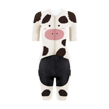 Cow Cycling Women's Triathlon Suit