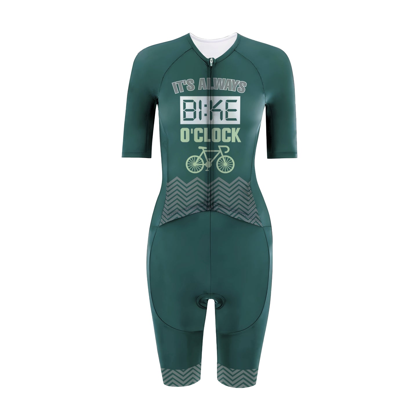 It's Always Bike O'clock Women's Triathlon Suit